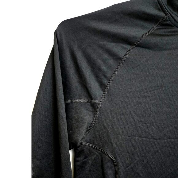 Under Armour Men’s XL Black Long Sleeve HeatGear Compression Shirt Performance - Picture 4 of 7